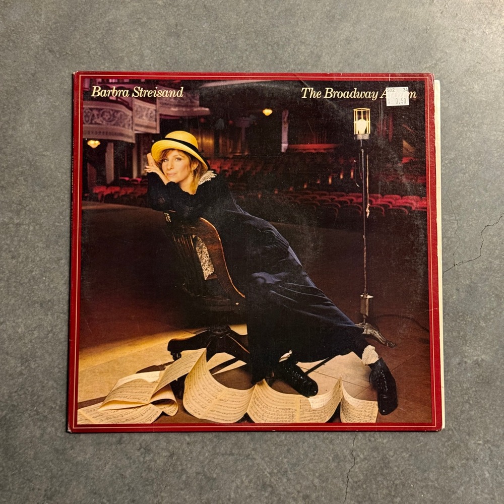 Barbra Streisand The Broadway Album Vinyl LP 1985 Columbia OC 40092 Broadway